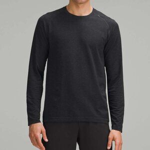 Lululemon • Metal Vent Tech Mesh Long-Sleeve Shirt Dark Graphite Grey Black • XL